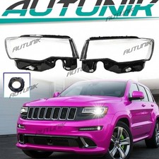 Front Headlight Headlamp Lens Cover For Jeep Grand Cherokee 2014-2019 Leftright