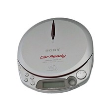SONY WALKMAN Atrac Portable CD Player D-NE518CK - Silver - Very Good Condition