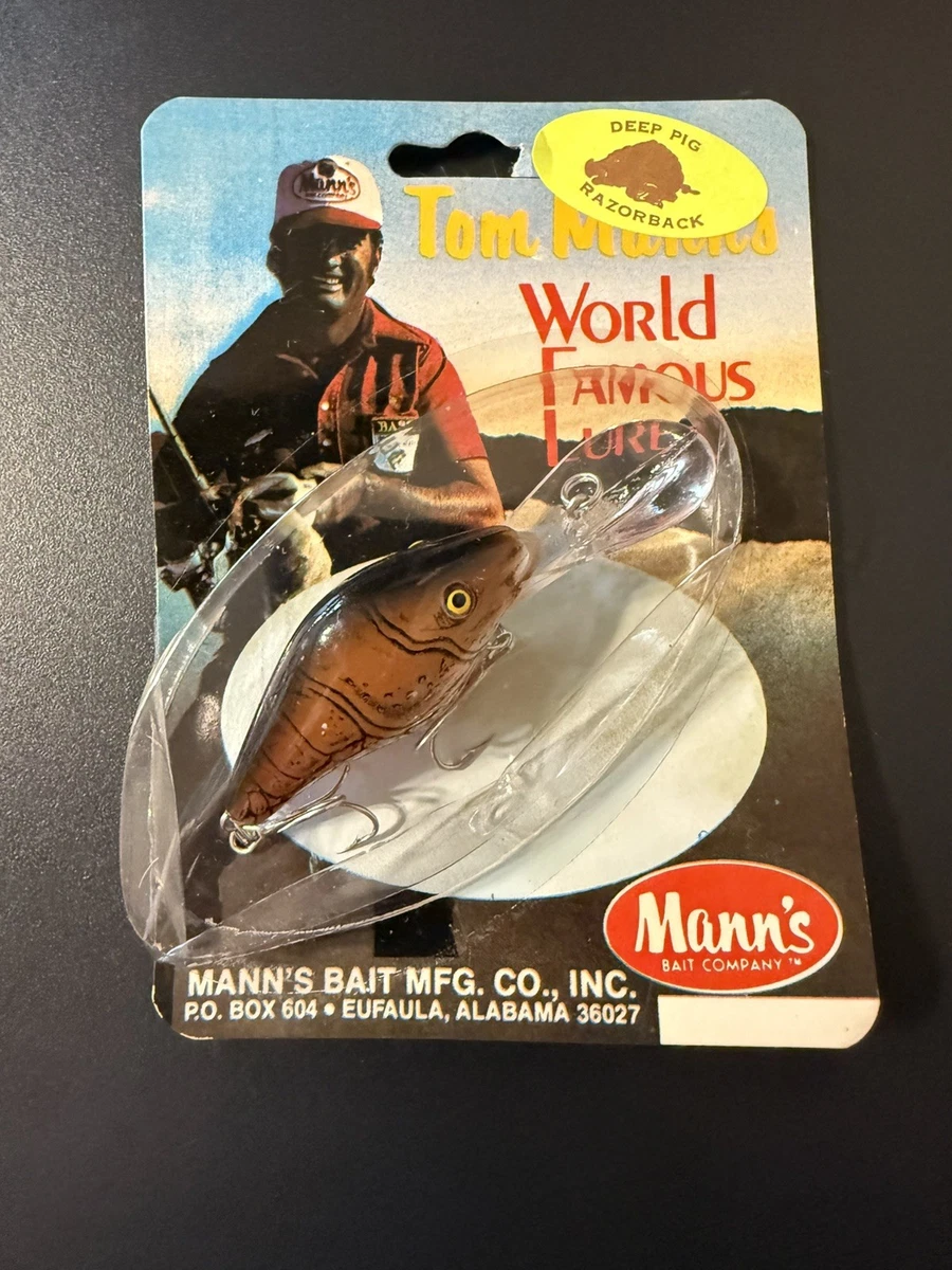 オールド洋書Mammsマンズlure &takle新品未使用 Mann's Original Plastic Vintage Fishing Lures for sale | eBay