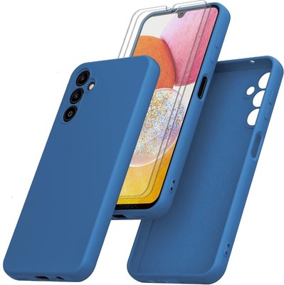 Für Samsung A16 S25 Ultra S24 Fe A26 A36 A56 Hülle Silikon Hülle & Schirm Glas
