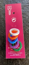 Kennringe rund farbig sort. (5 stück) Kennring rund 5st KEYMAX