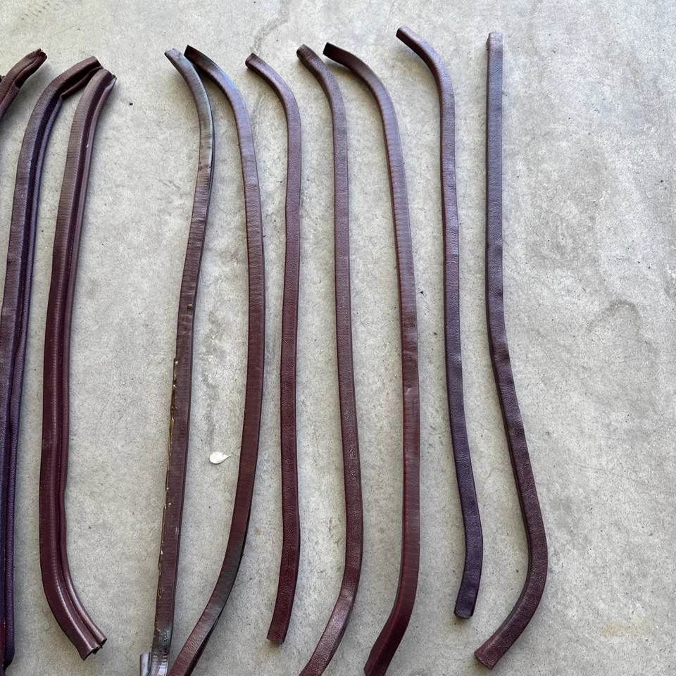 1964 1965 Lincoln Continental 4 door center door jam pillar edge cover trim lace - Image 3 of 4