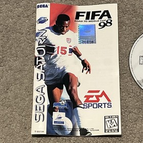 FIFA Road to World Cup 98 Sega Saturn - CIB Complete w/ Manual