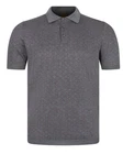 NEW STILE LATINO COTTON SILK POLO T-SHIRT EU 52 US 42 M/L Gray ULTRA LIGHT