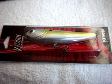 LOT OF-3-Vicious 4" Xtreme Walk 110 Tournament Topwater Baits IN CHROME SEXY