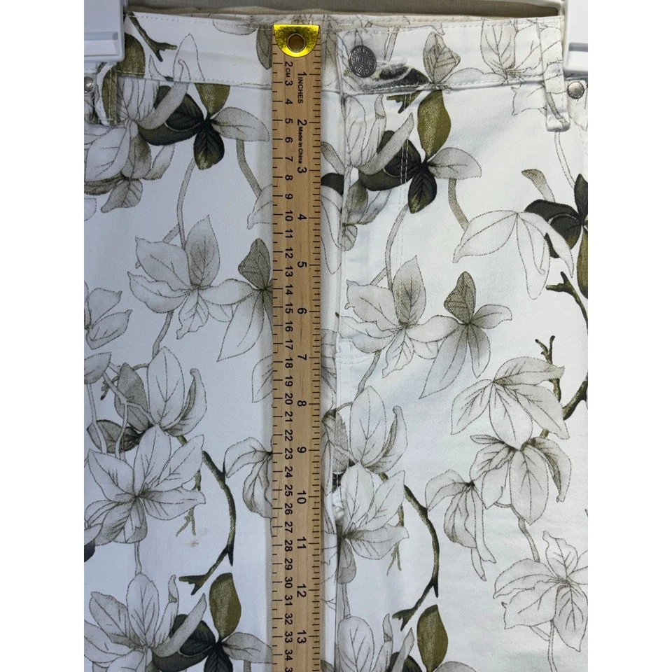 Buffalo David Bitton Havana High Rise Skinny Jeans Women’s 16 Floral Print - Image 2 of 4