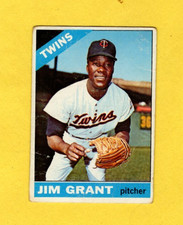 1966 Topps Jim Grant #40 Minnesota Twins G/VG- FREE SHIPPING