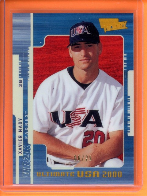 Xavier Nady Ultimate Victory Collection Rookie /25 2000 Upper Deck Victory #94