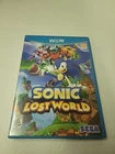 Sonic Lost World Nintendo Wii U Complete CIB W/ Manual