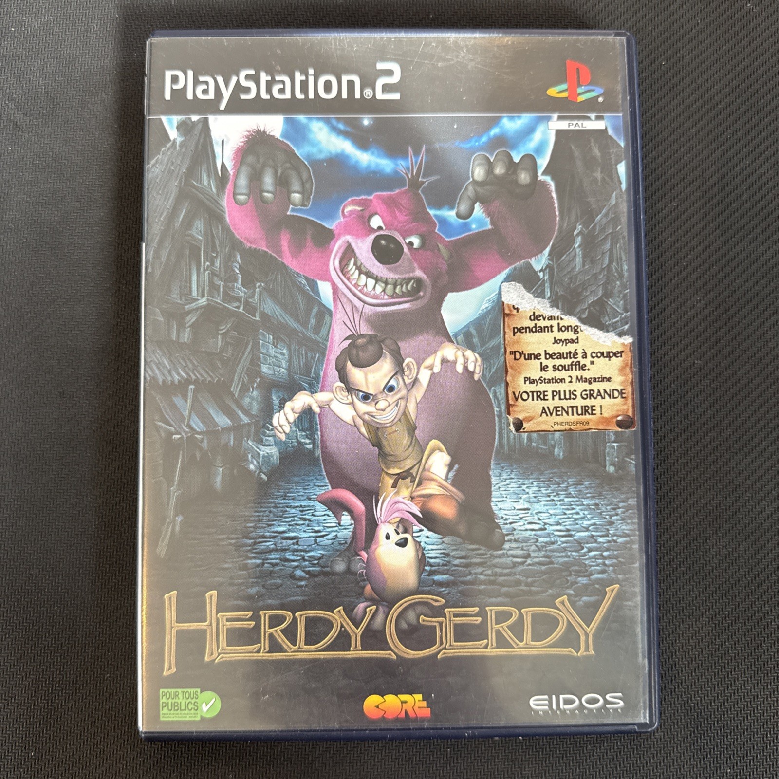 Jeu Sony Playstation 2 Herdy Gerdy PS2 PAL fr