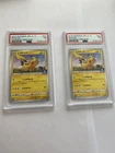 PSA 7 & 7 two cards) Japanese Pikachu S-P 024 Pokémon Card Gym 2019 Promo Cards