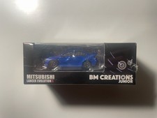 Bm Creations Mitsubishi Lancer Evolution X 164 Scale Blue Usa Stock