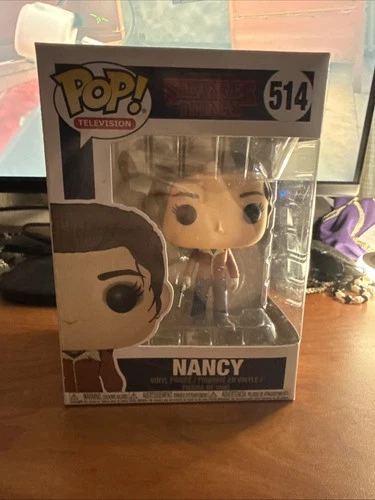 Funko Pop! Vinyl: Stranger Things Nancy Wheeler (W/ Gun) #514
