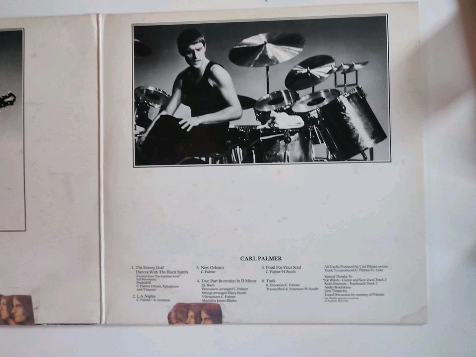 DOUBLE LP EMERSON LAKE AND PALMER " WORKS "  VOL 1- 1977 - Photo 4/4