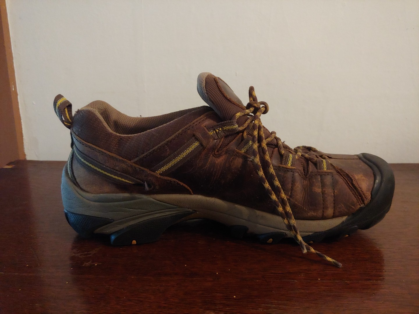 Scarpe scarponi da trekking Keen uomo Targhee 2 marroni misura 11 5 larghi impermeabili