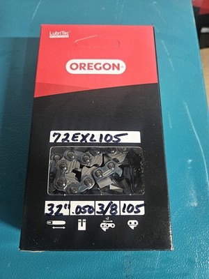 Oregon Powercut 32'' 3/8'' .050 105DL Full Chisel Chain 72EXL105G