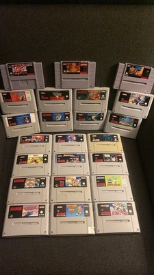 Super Nintendo SNES Konvolut