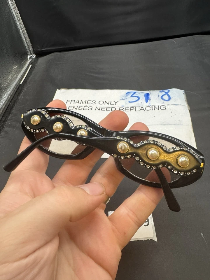 Hermosas gafas vintage Ventura Lienna audaces Bling Bonnie C130 Foto 2 de 4