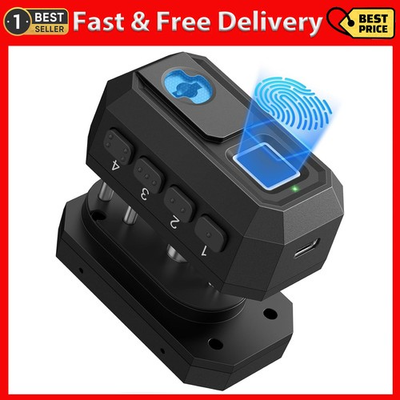 #ad AINIRO Biometric Trigger Lock G un Trigger Lock for Rifles and Shotg uns Handgu. $63.99