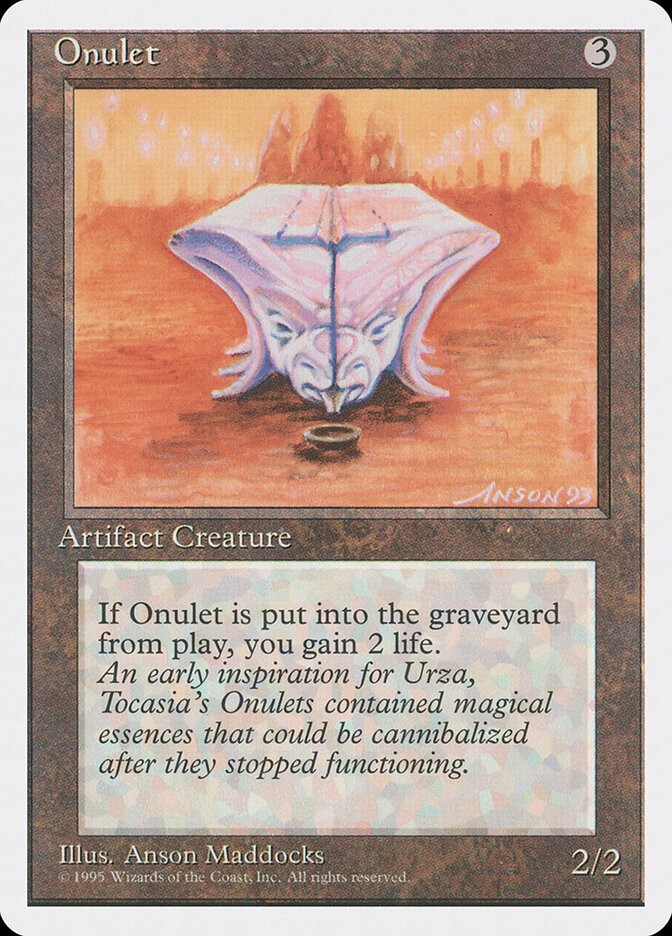 Onulet (340) Fourth Edition 4ED MTG Magic