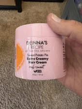 2pk Donna's Recipe by Tabitha Brown Sweet Potato Pie Extra Creamy Hair Cream 6oz