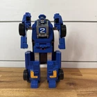 Vintage 1997 Blue Rescue Megazord Power Rangers Turbo Bandai Figure Ships Fast!