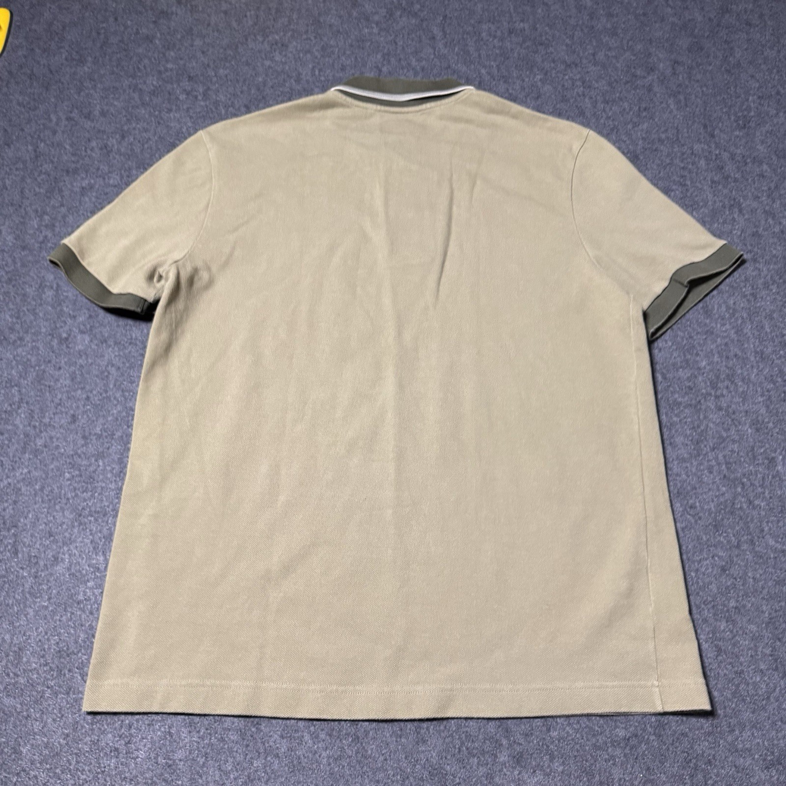 Lacoste Polo Shirt Mens L Two Tone Regular Fit Short Sleeve Golf Tennis Classic thumbnail 5