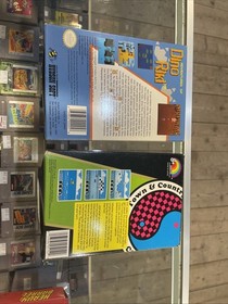 Lot Of 6 Nintendo NES Boxes Styrofoam Posters Papers Heavy Barrel Dash Galaxy