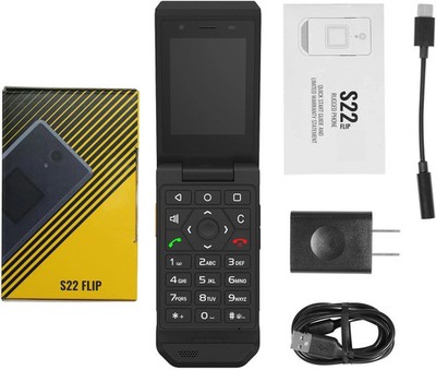 CAT S22 Rugged Flip Phone Unlocked (16GB) 2.8'' Touchscreen Smart Cell Phone