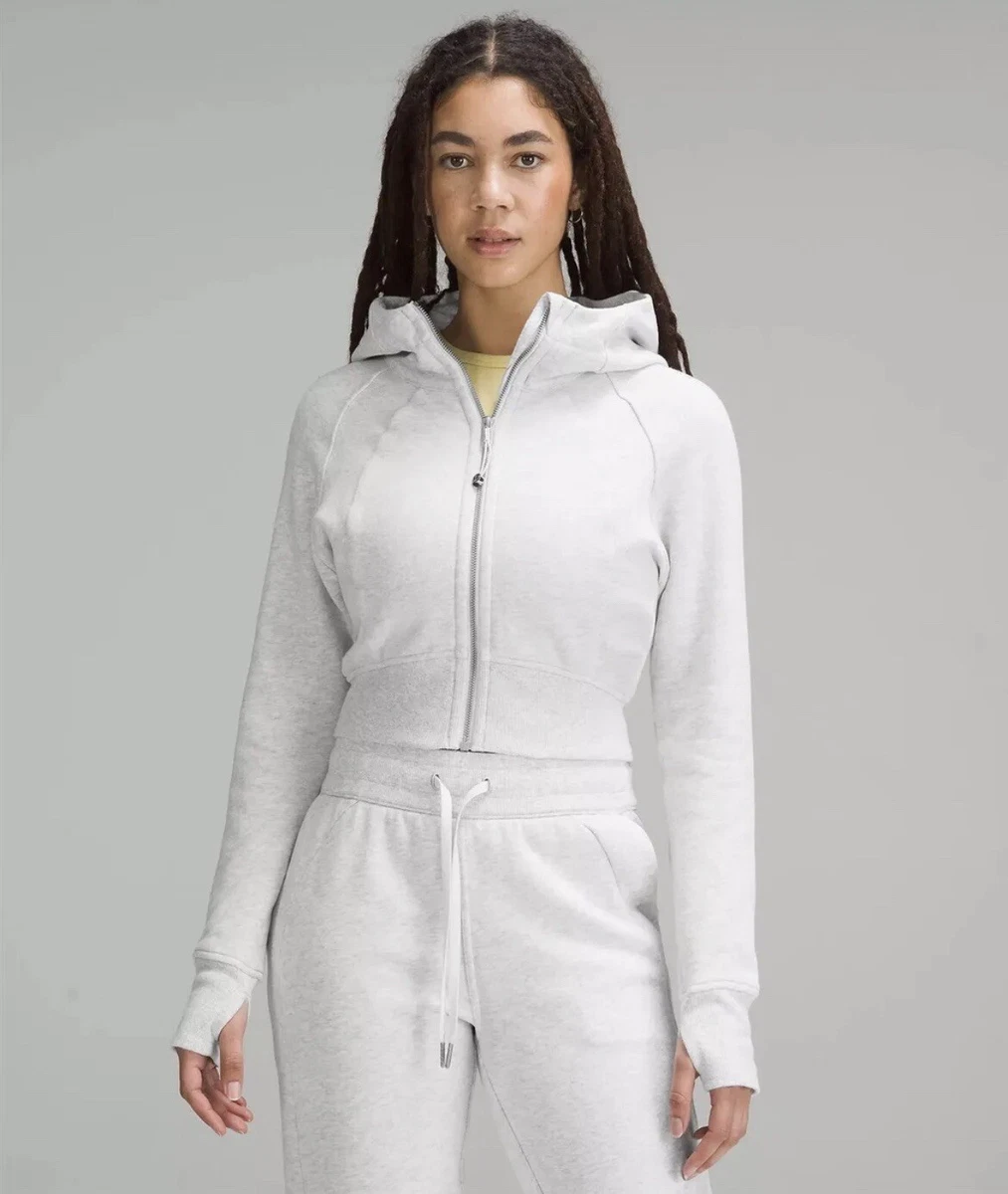 Light grey cropped hoodie cheap