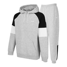 Slazenger Mens Fleece Sport Tracksuit Quarter Zip