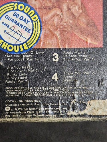 SLAVE on 8 Track Cassette " Just A Touch Of Love " funk soul 1979 8track TP 5217 - Picture 4 of 4