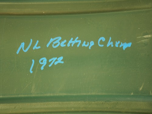 BILLY WILLIAMS SIGNED MLB AUTHENTIC SEAT BACK W/ 5 INSCRIPTIONS - JSA COA - Picture 5 of 7