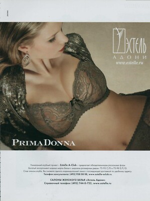 ESTELLE Lingerie Magazine Print Ad Advert Bra Hosiery Underwear Swimsuit 2013