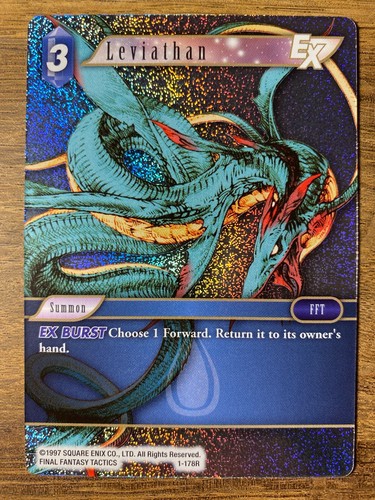 Final Fantasy TCG Trading Card Game Opus 1 *FOIL* Singles Legend Hero Rare Commo - Picture 136 of 159