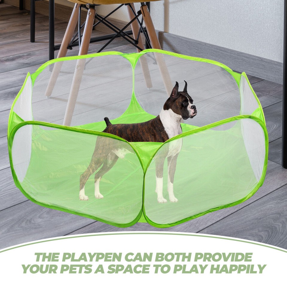 Pet Folding Fence Chinchilla Playpen Guinea Pig Playpens Hamster Cat