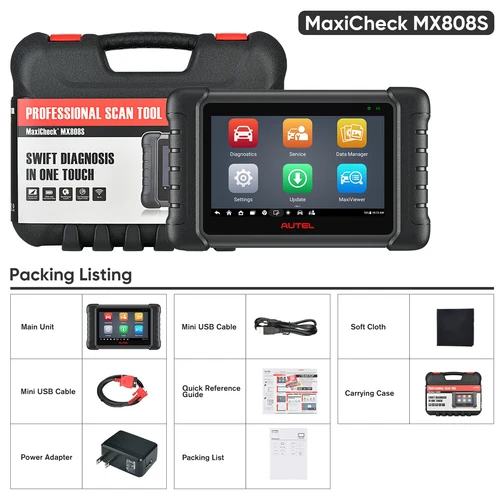 Autel Scanner MaxiCOM MK808S PRO MX808S PRO: 2025 Bidirectional Tool as MK808S - Picture 12 of 15