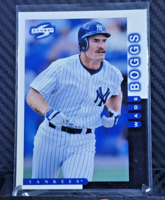 Wade Boggs 1997 Score #221 - Yankees | eBay