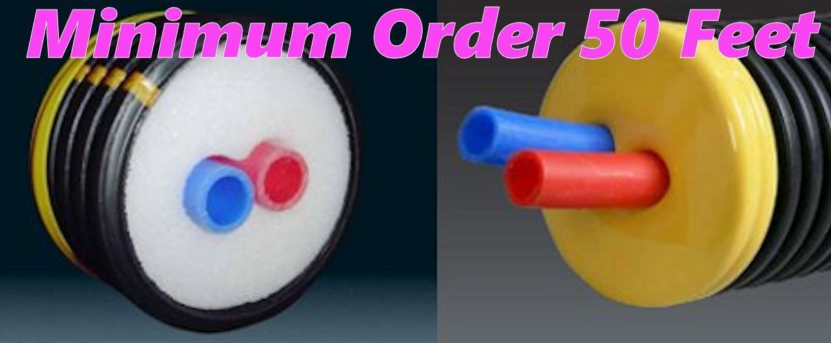 Outdoor Wood Furnace/Boiler INSULATED PEX PIPE by the Foot สถานีตำรวจภูธรตากใบ