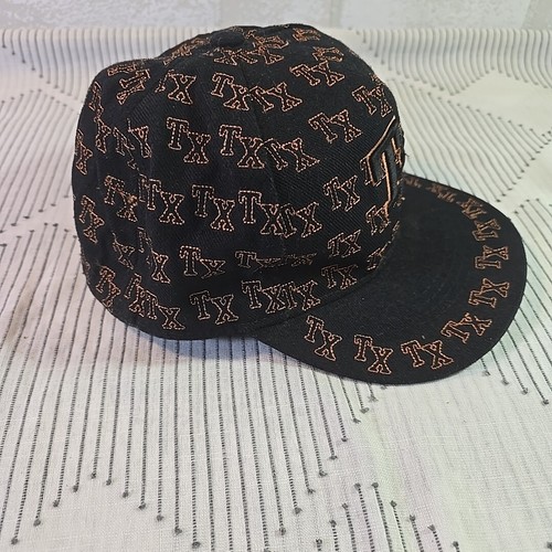 Texas Longhorns Baseball Black Hat Cap Orange Embroidered TX Size XL - Picture 5 of 8