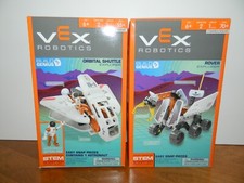 VEX ROBOTICS Set of 2 STEM Projects ORBITAL SHUTTLE  ROVER EXPLORER New