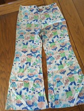 Vintage Girls Flare Pants Adorable