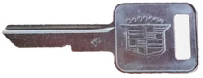 1 NEW OEM CADILLAC/GM LOGO IGNITION "E" Key Blank Uncut B44P B44 01154606 56-E