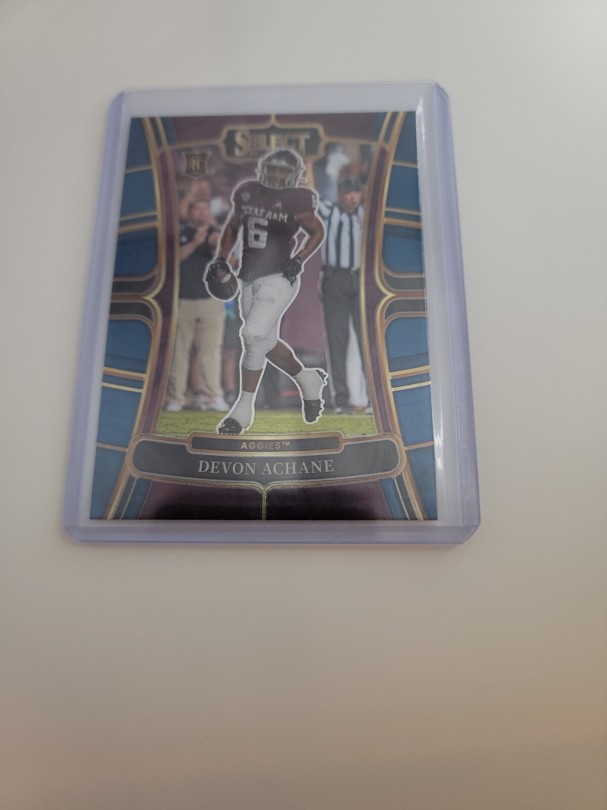 2023 Panini Select Draft Picks Devon Achane Concourse #20 Texas A&M Aggies