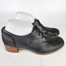 Dansko Louise Oxfords Lace Up Back Leather Shoes Women's Size: 38 / 7.5-8