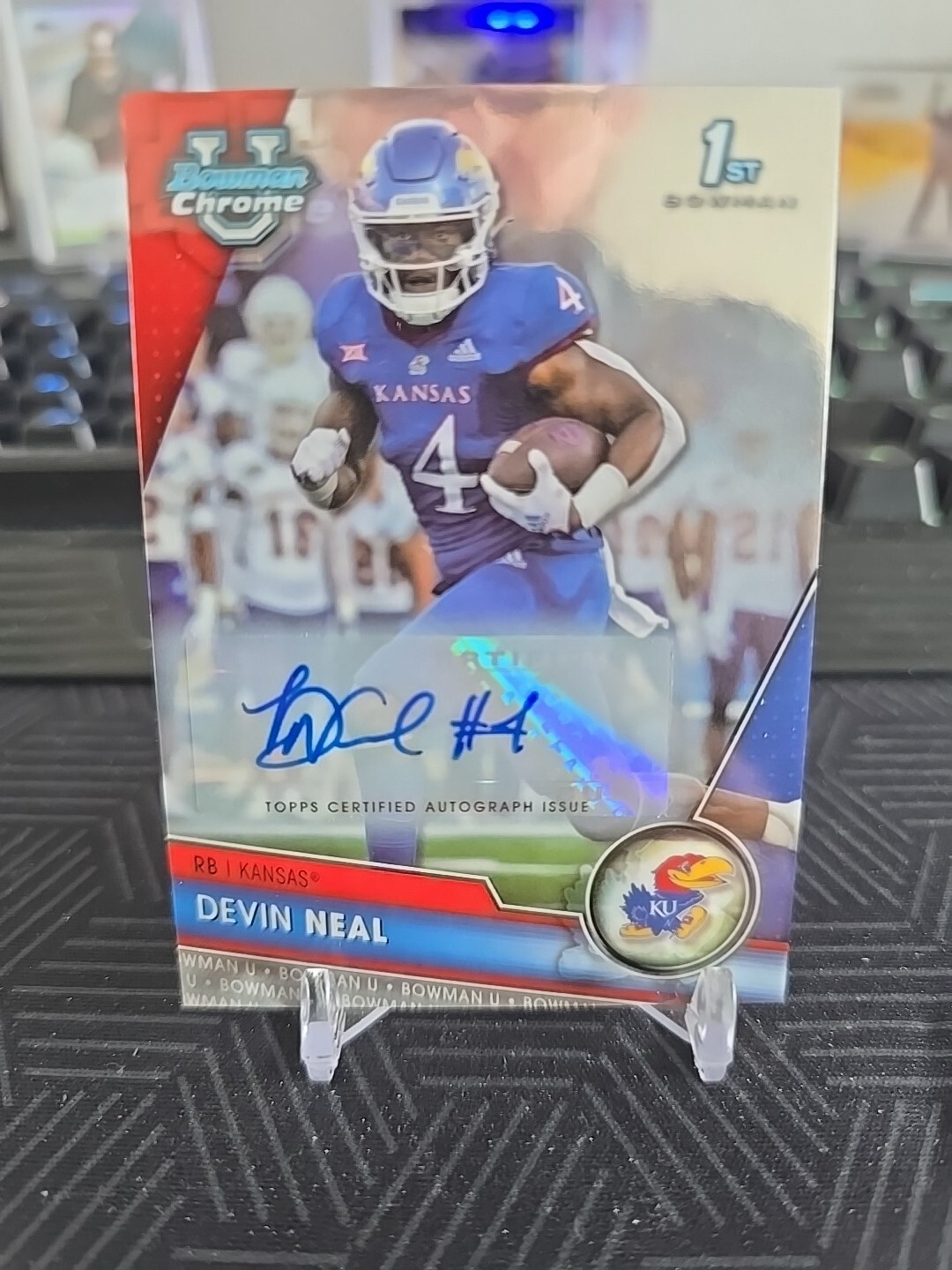 2023 Bowman University Chrome - Chrome Prospect Autographs #58 Devin Neal...
