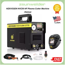 110V/220V HF Plasma Cutter Machine IGBT Inverter Plasma Cutting Machine& Helmet