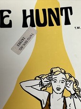 Original vintage JUNGLE HUNT TAITO  arcade video game manual