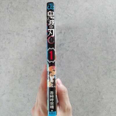 Demon Slayer Vol.1 1st Edition 1st Print Japanese Manga Comic