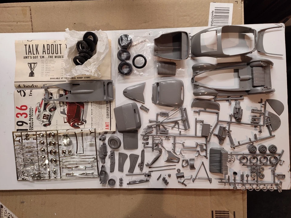 AMT - 36 Ford Stock Roadster Chopped Coupe 3 in 1 - Imagen 4 de 4